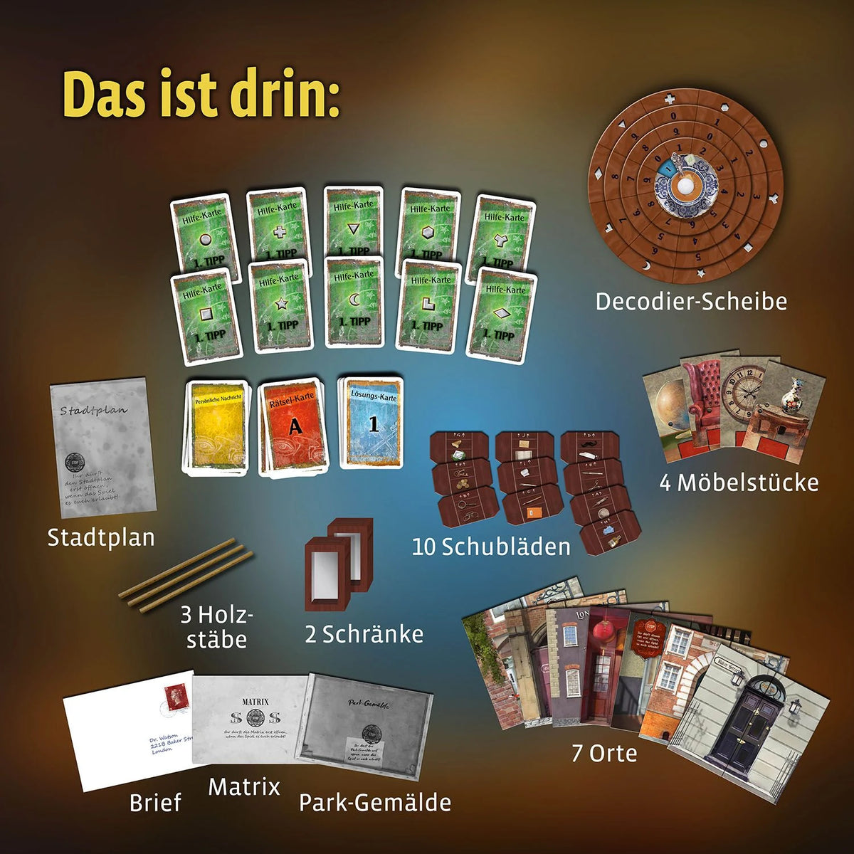 EXIT® Das Verschwinden des Sherlock Holmes (F) – Ansicht