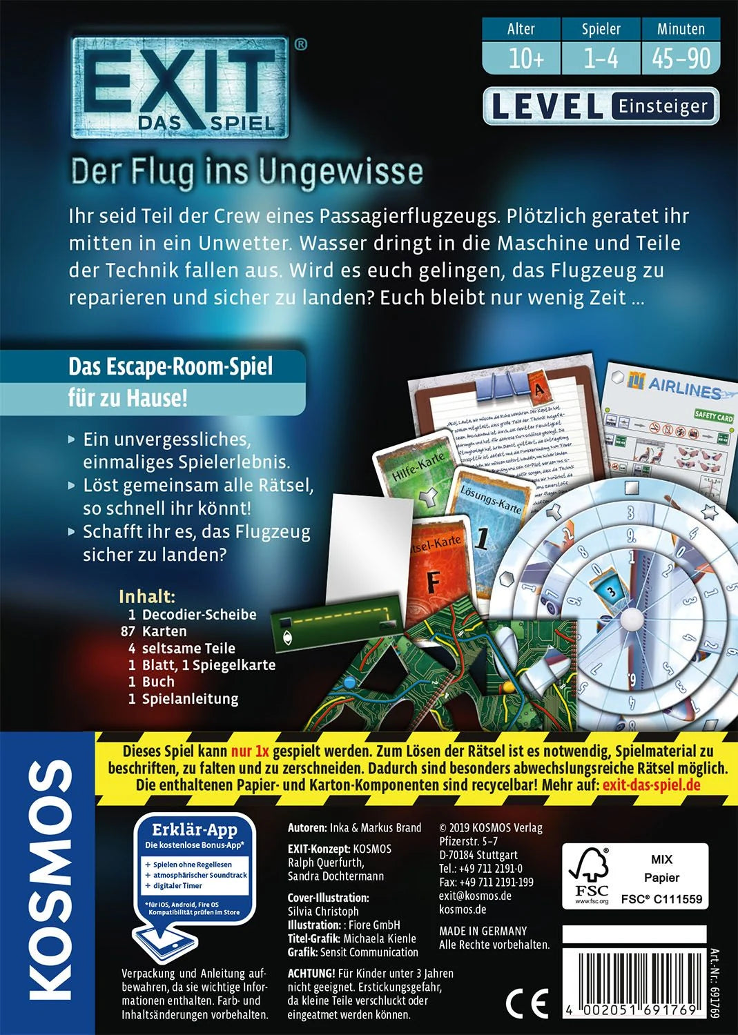 EXIT® Der Flug ins Ungewisse (E) – Ansicht