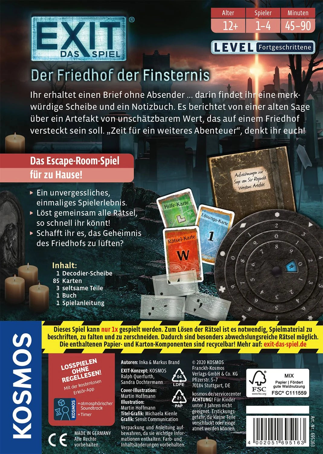 EXIT® Der Friedhof der Finsternis (F) – Ansicht