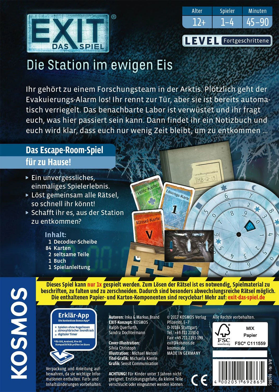 EXIT® Die Station im ewigen Eis (F) – Ansicht