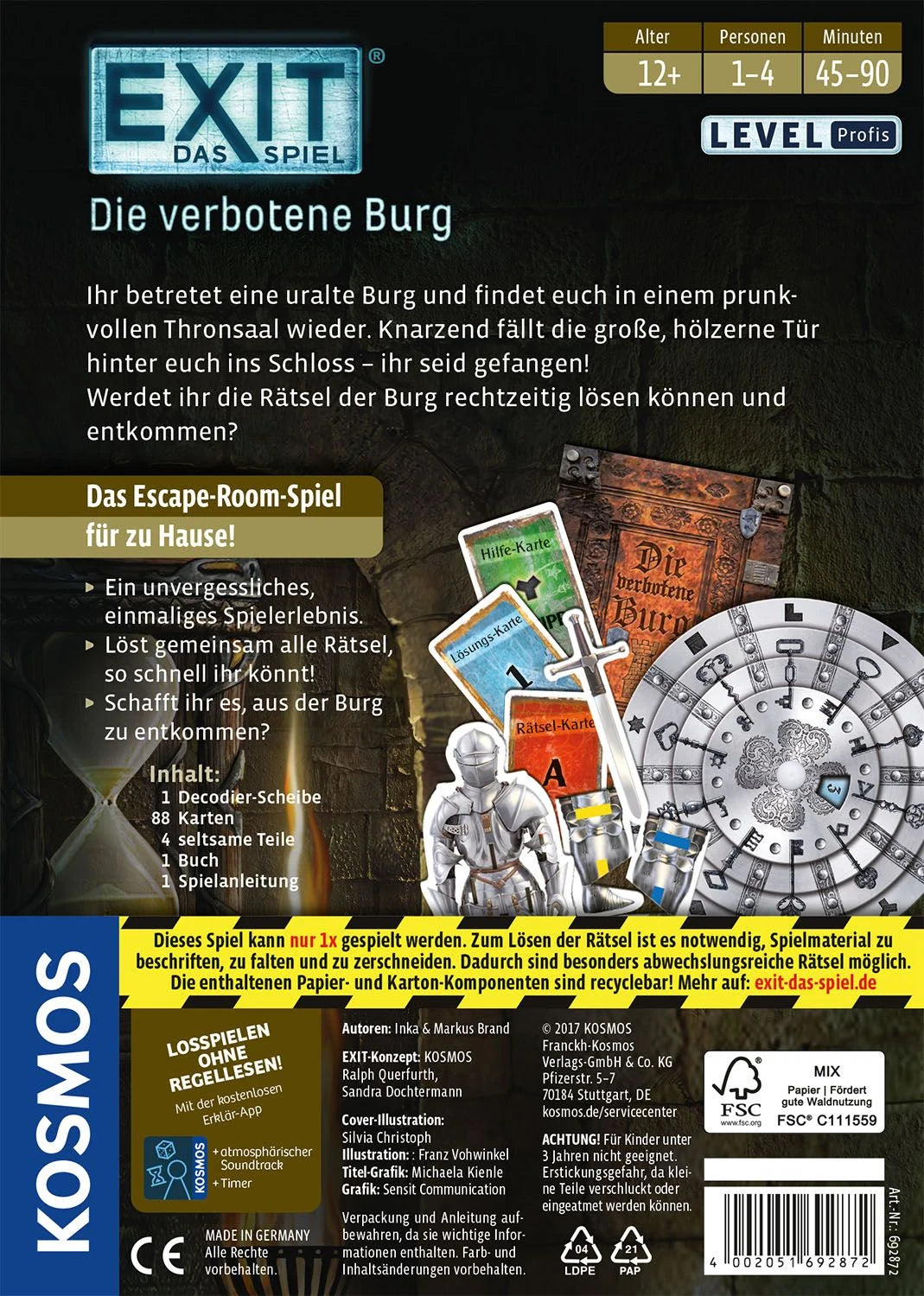 EXIT® Die verbotene Burg (P) – Ansicht