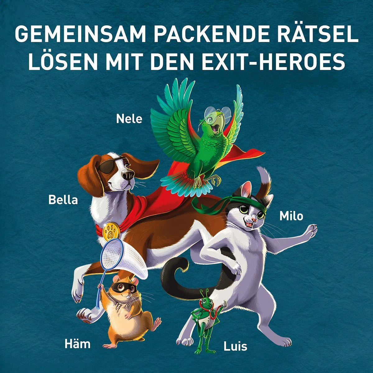 EXIT® - Das Spiel - Family 2 - Backstage Boys/Jahrmarkt im Dunkeln – Ansicht