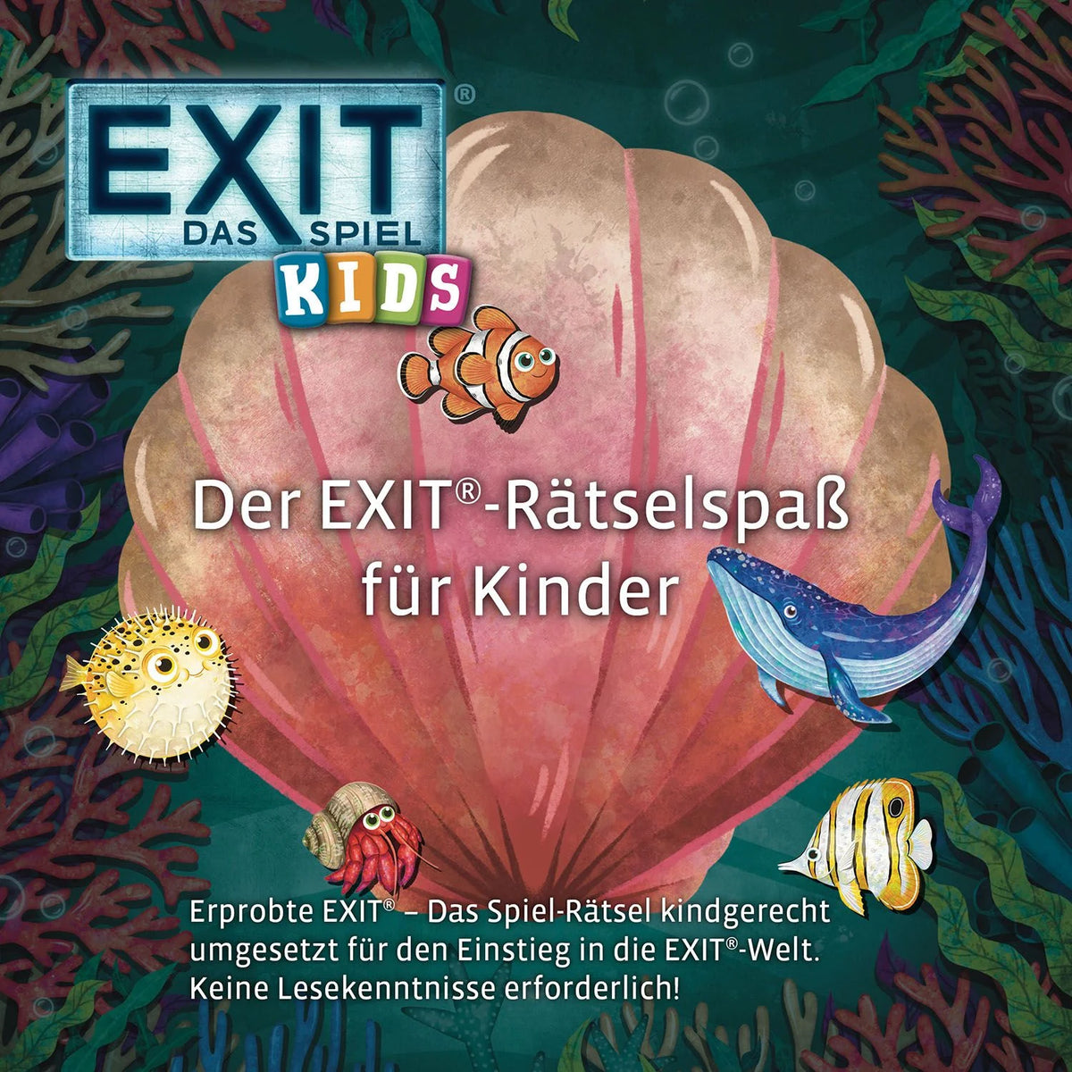 EXIT® - Das Spiel - Kids: Rätselspaß im Meer – Ansicht