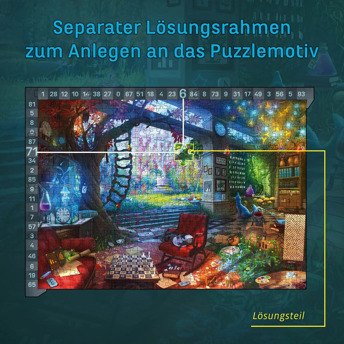 EXIT® Puzzle Das verborgene Atelier – Ansicht