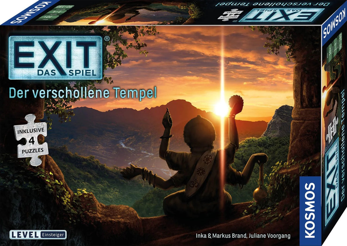 Puzzle: EXIT® Spiel+Puzzle Der verschollene Tempel (E)