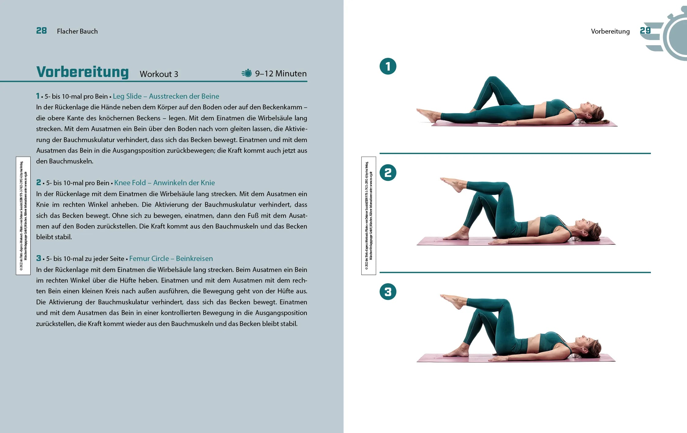 Innenansicht von 'Express-Workouts – Pilates' - Taschenbuch