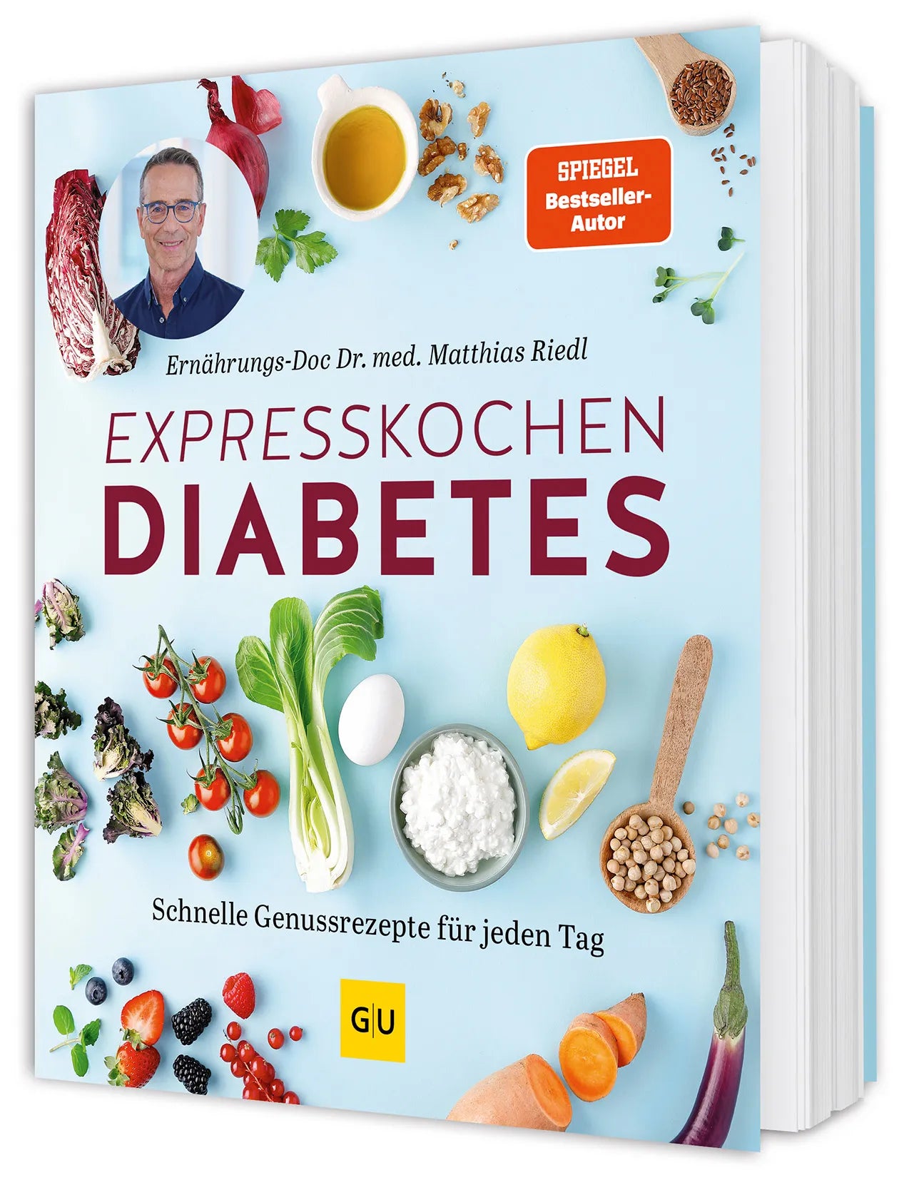 Cover: Expresskochen Diabetes (Taschenbuch) von Dr. med. Matthias Riedl