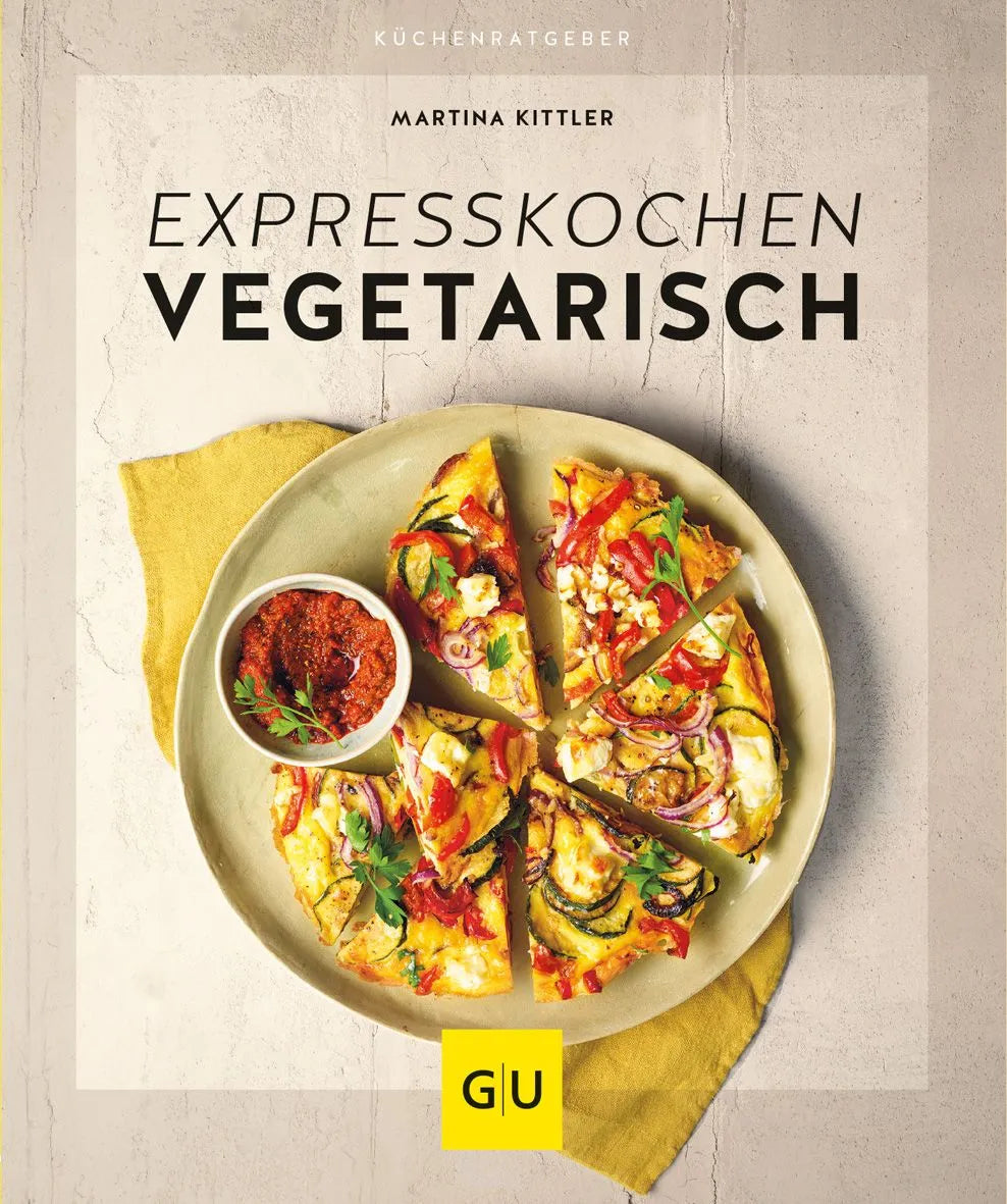 Cover: Expresskochen vegetarisch (Paperback) von Martina Kittler