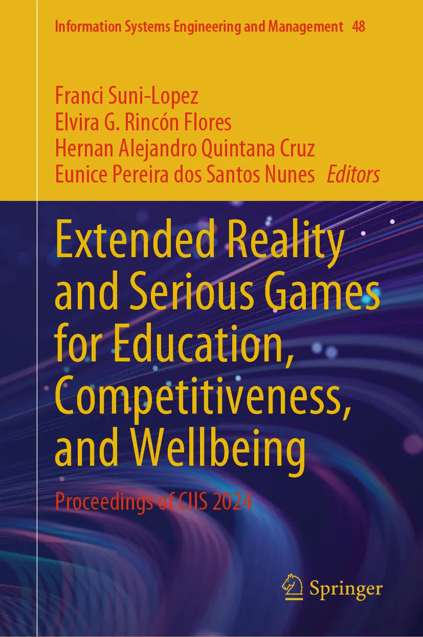 Cover: Extended Reality and Serious Games for Education, Competitiveness, and Wellbeing (E-Book)