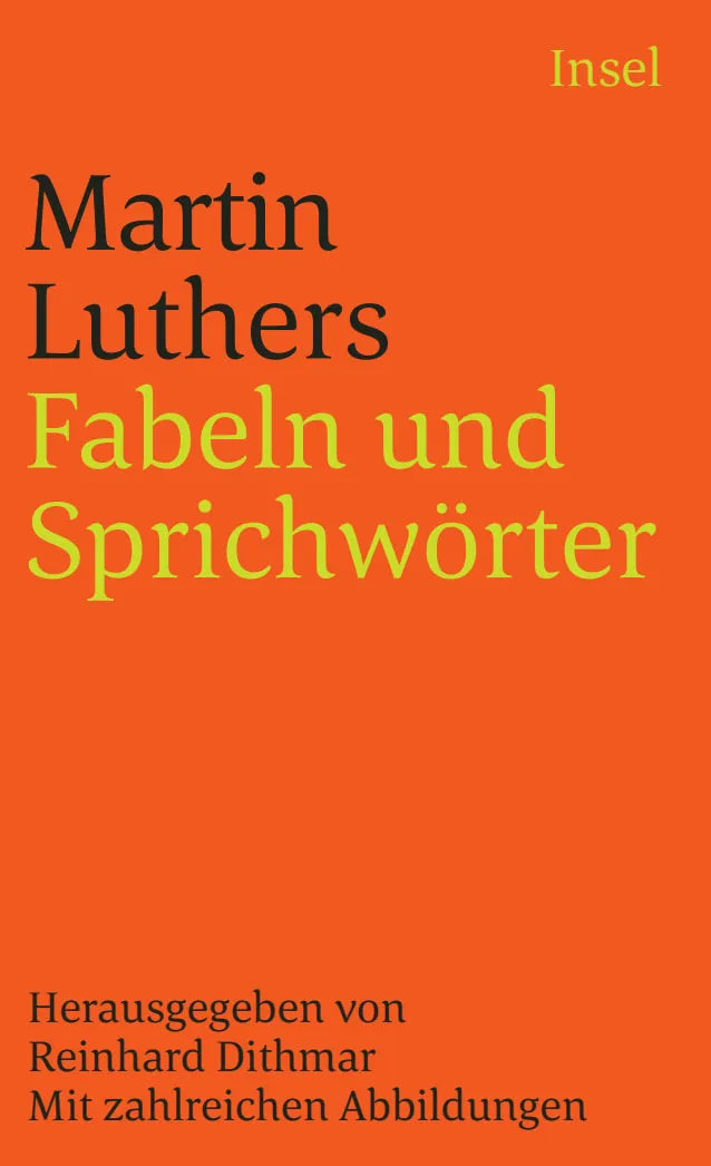 Buchcover von 'Fabeln und Sprichwörter' - Taschenbuch von Martin Luther