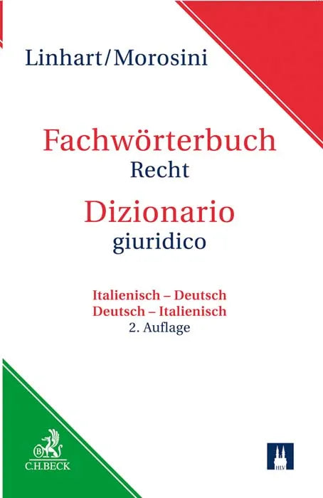 Buchcover von 'Fachwörterbuch Recht' - Taschenbuch von Karin Linhart