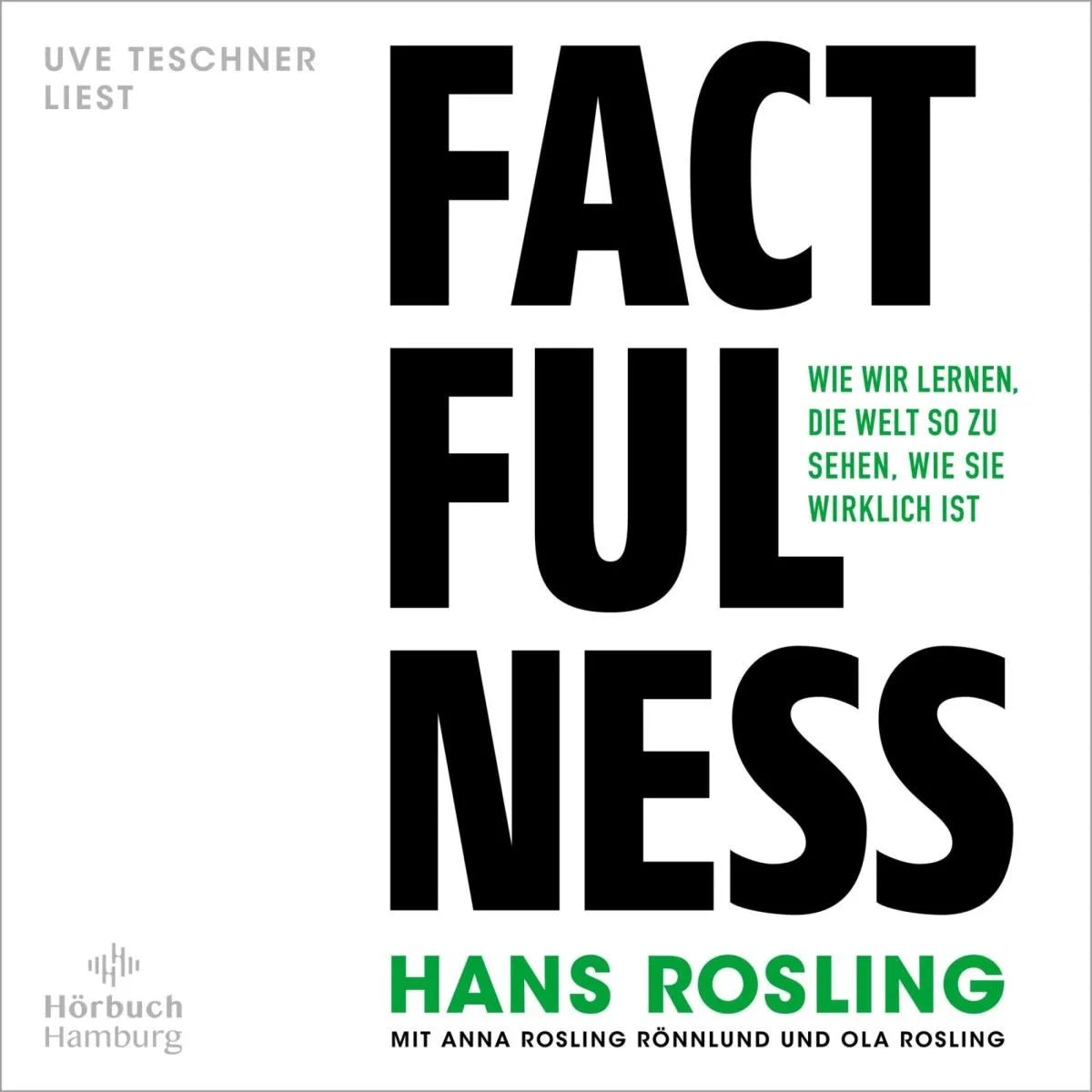 Cover: Factfulness (Hörbuch Download) von Hans Rosling