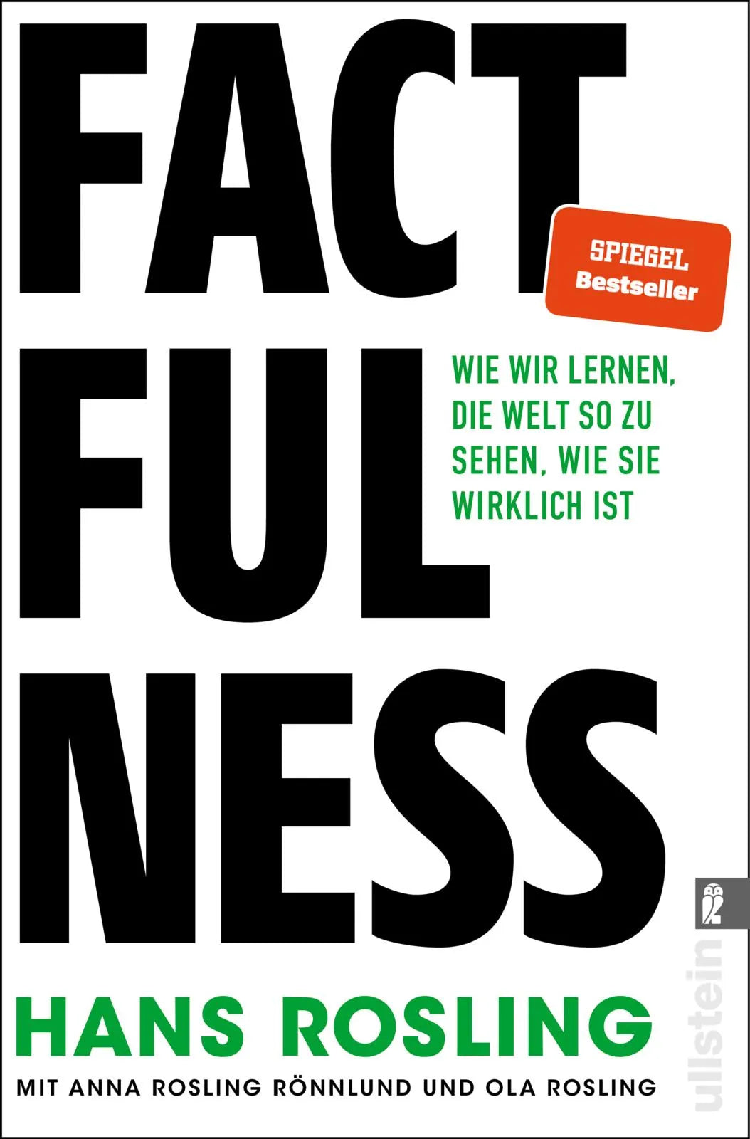 Cover: Factfulness (Taschenbuch) von Hans Rosling