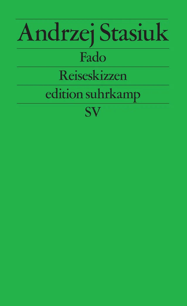 Buchcover von 'Fado' - Taschenbuch von Andrzej Stasiuk