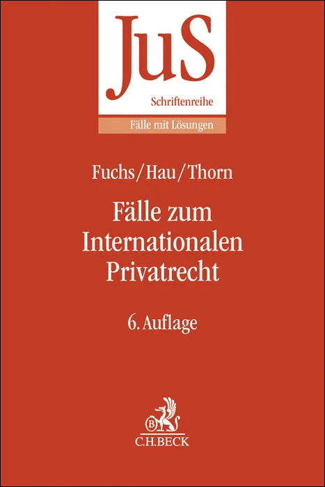 Cover: Fälle zum Internationalen Privatrecht (Taschenbuch) von Angelika Fuchs