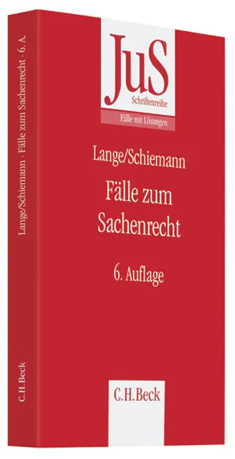 Buchcover von 'Fälle zum Sachenrecht' - Taschenbuch von Hermann Lange