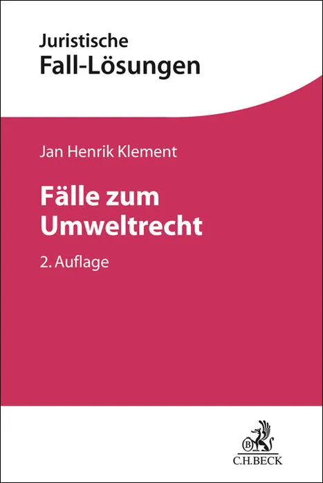 Buchcover von 'Fälle zum Umweltrecht' - Taschenbuch von Jan Henrik Klement