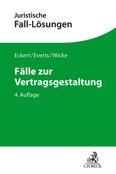 Buchcover von 'Fälle zur Vertragsgestaltung' - Taschenbuch von Frank Eckert