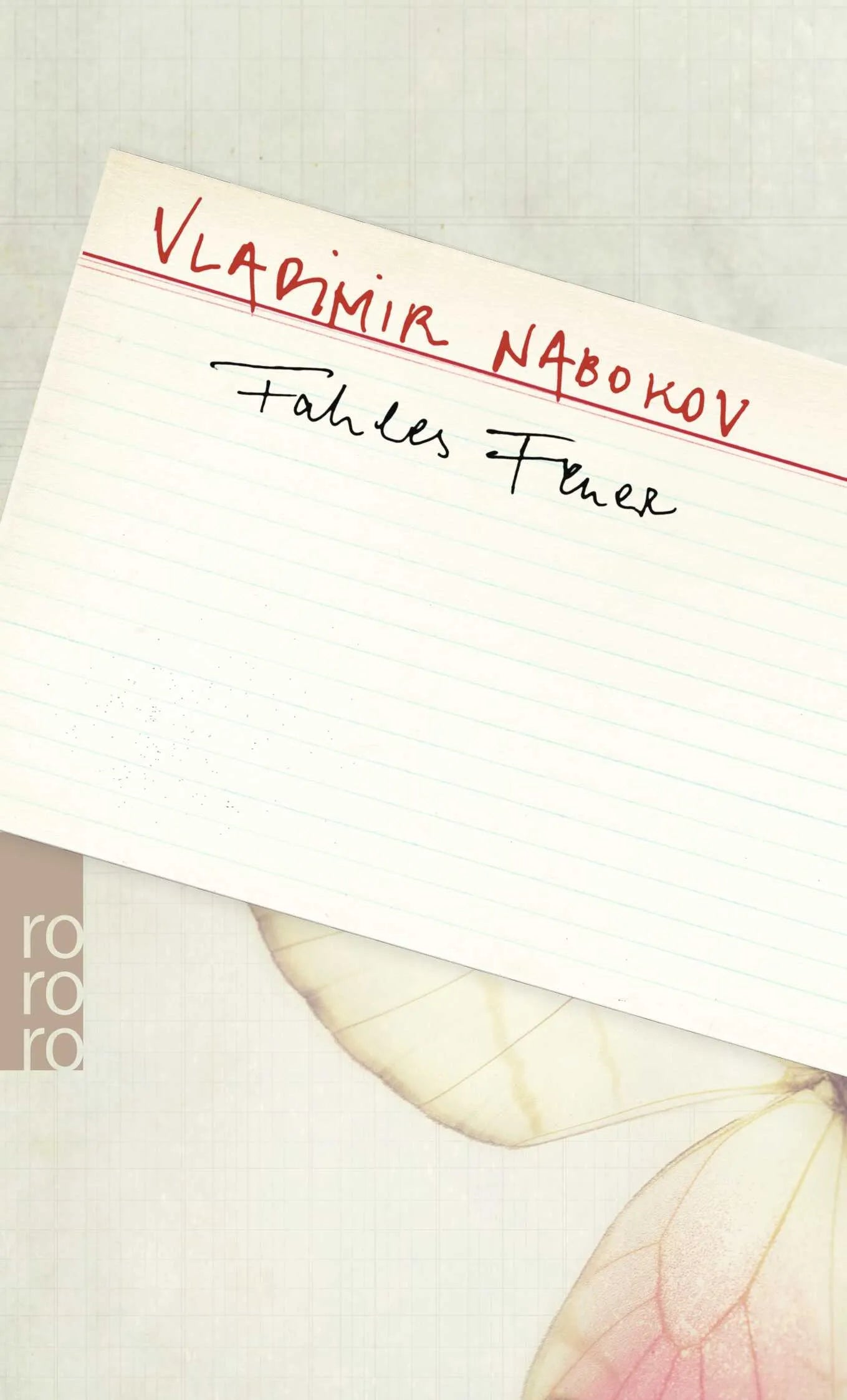 Buchcover von 'Fahles Feuer' - Taschenbuch von Vladimir Nabokov