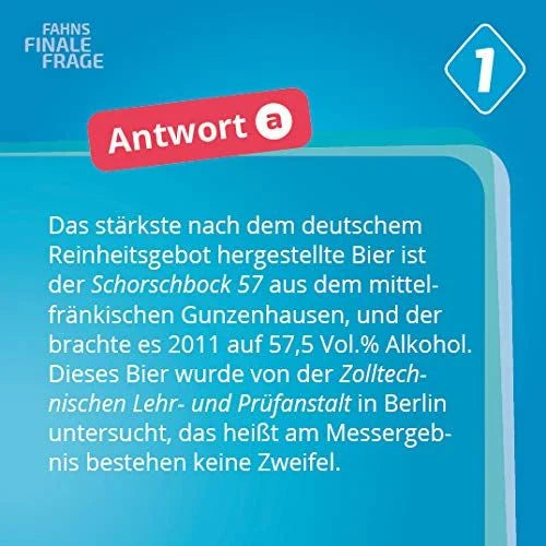 Fahns finale Frage – Ansicht