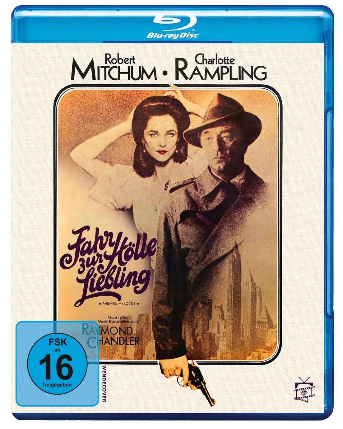 Blu-ray-Cover: Fahr zur Hölle, Liebling - Neuauflage. Regie: Dick Richards