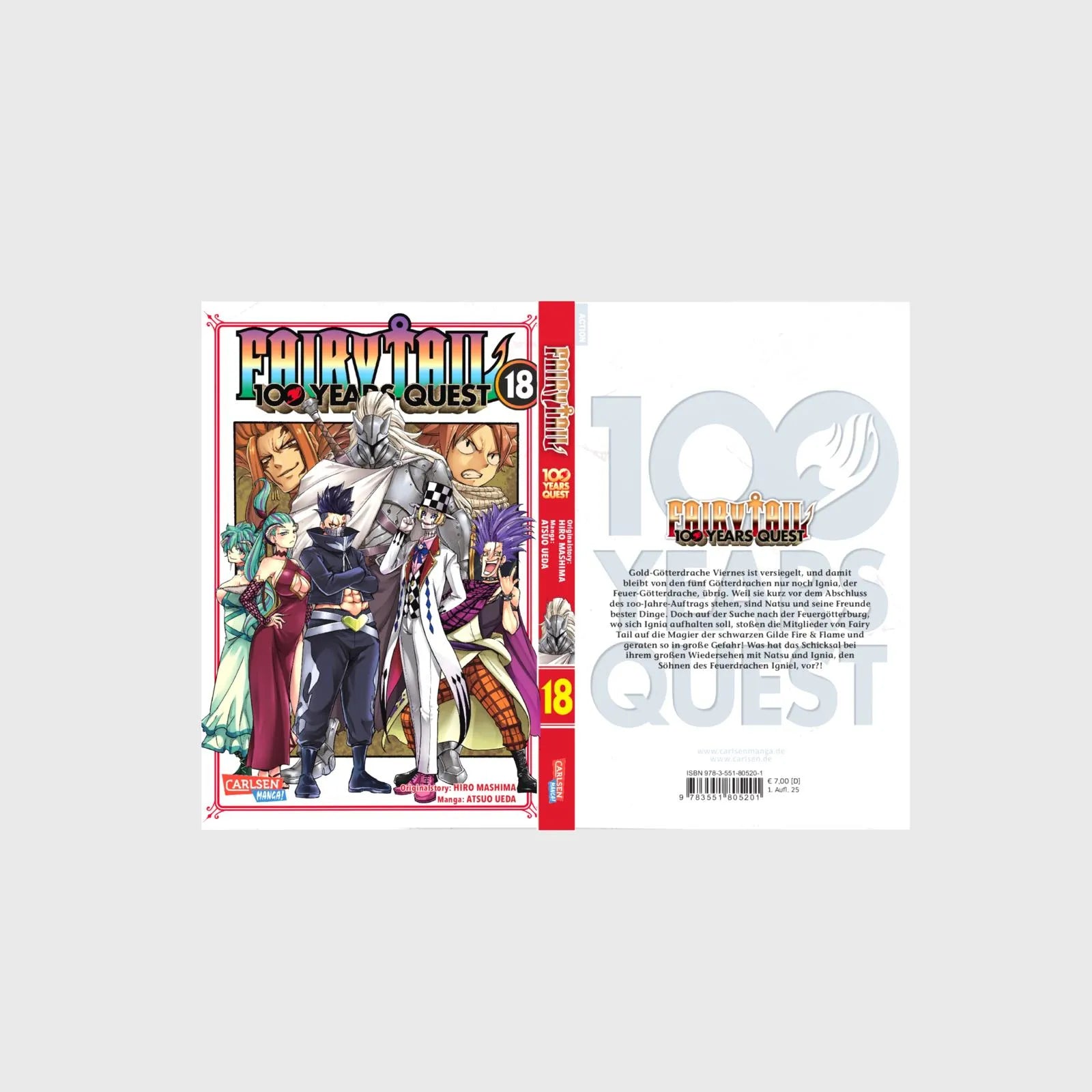 Detailansicht: Fairy Tail – 100 Years Quest 18 (Taschenbuch)