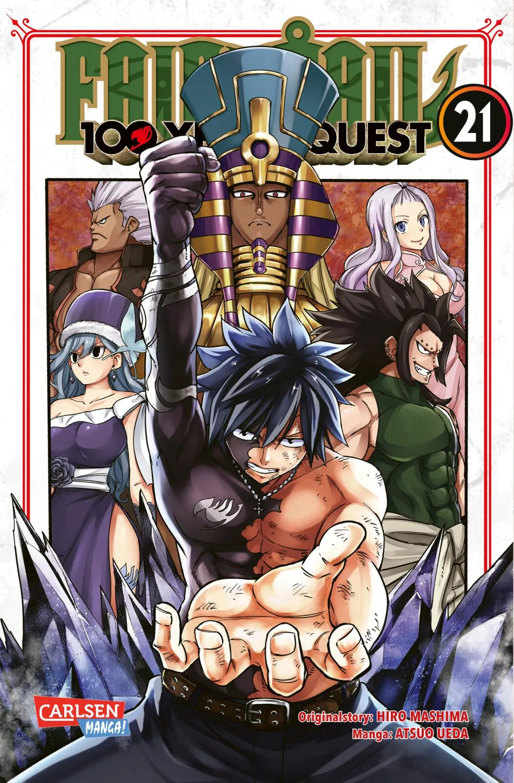 Cover: Fairy Tail – 100 Years Quest 21 (Taschenbuch) von Hiro Mashima