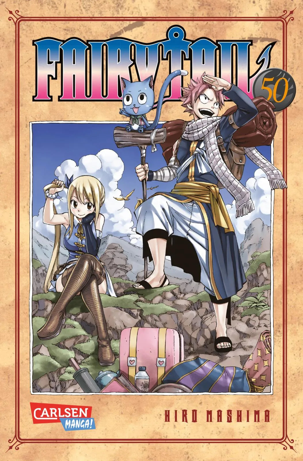 Buchcover von 'Fairy Tail 50' - Taschenbuch von Hiro Mashima