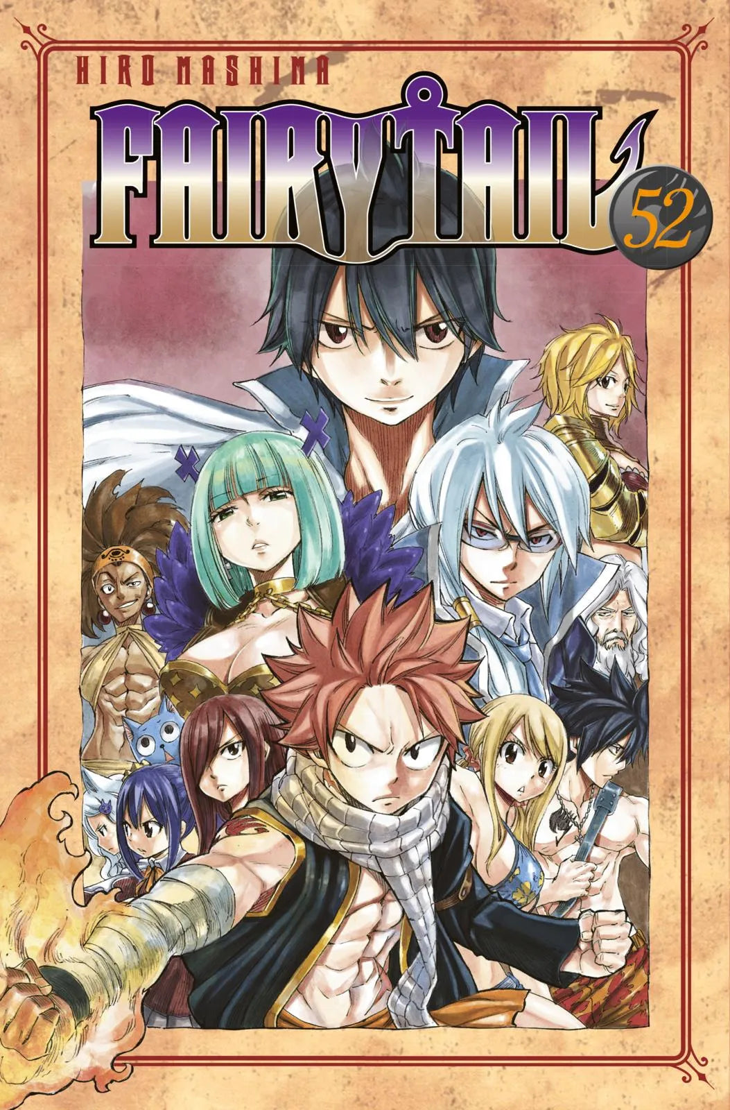 Buchcover von 'Fairy Tail 52' - Taschenbuch von Hiro Mashima