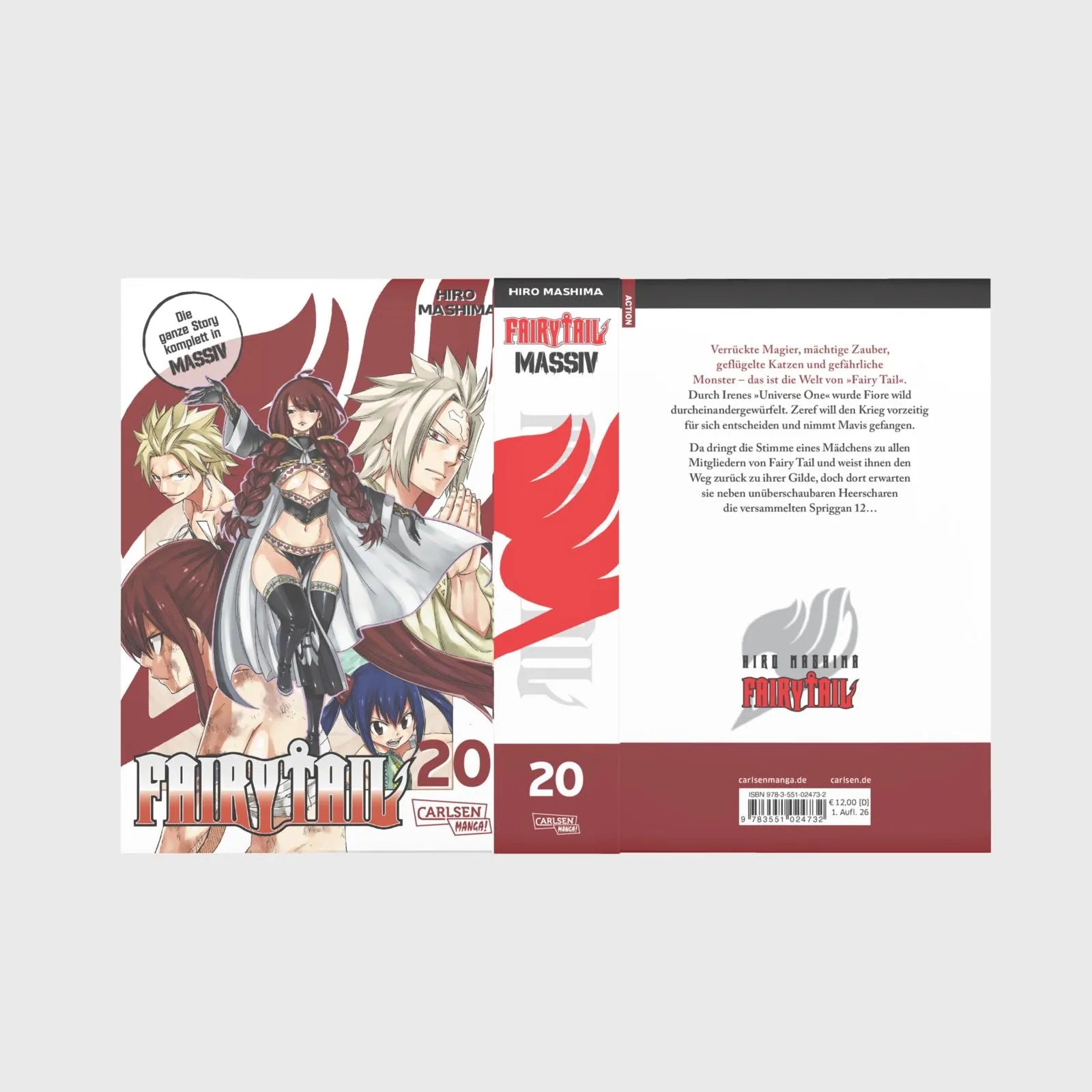 Produktansicht: Fairy Tail Massiv 20 (Taschenbuch)