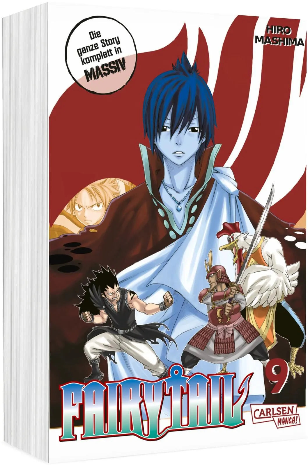 Cover: Fairy Tail Massiv 9 (Taschenbuch) von Hiro Mashima