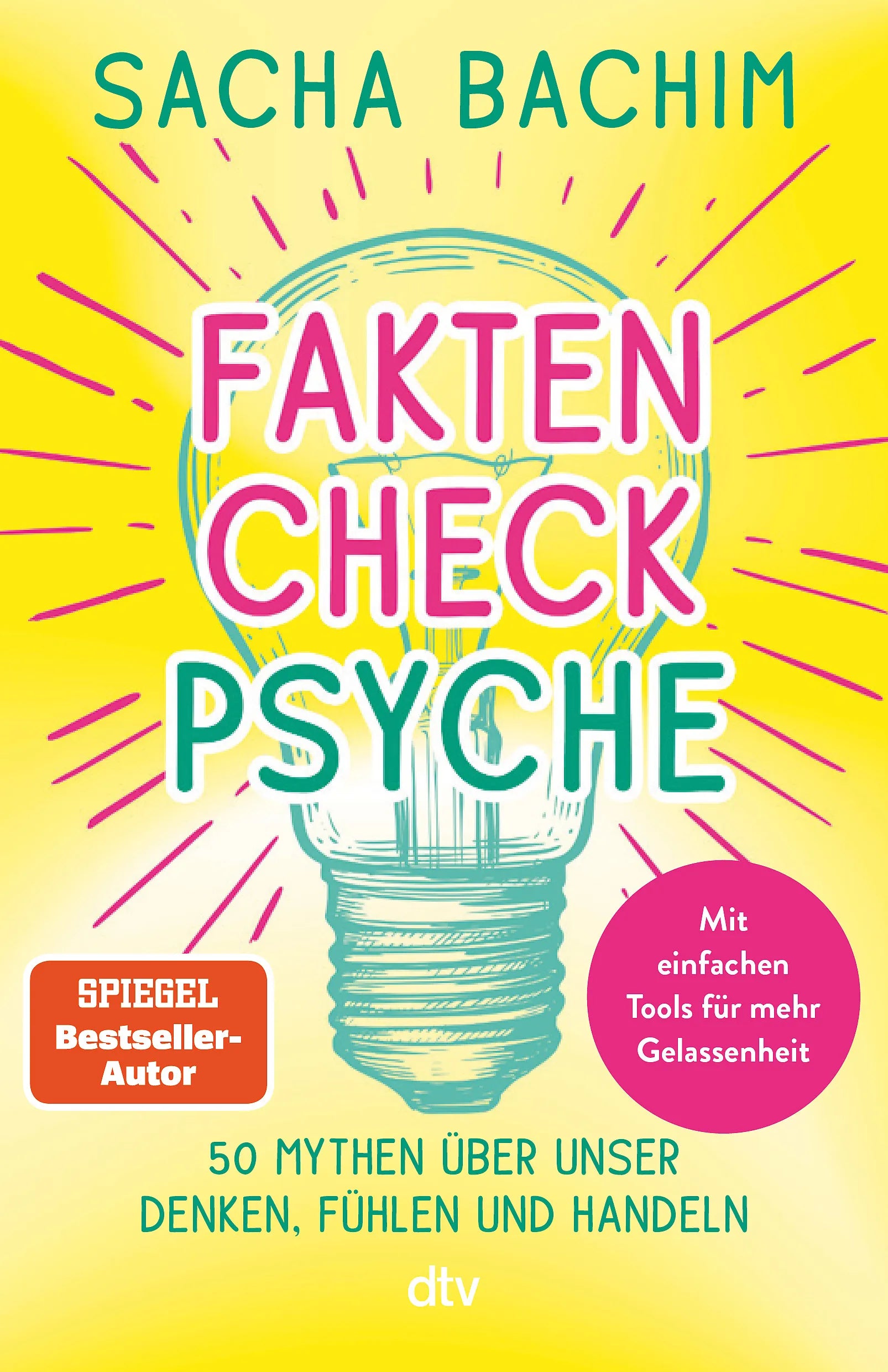 Buchcover von 'Faktencheck Psyche' - Paperback von Sacha Bachim