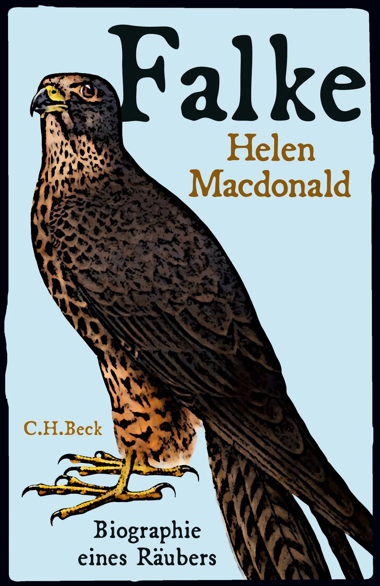 Buchcover von 'Falke' - Gebundene Ausgabe von Helen Macdonald