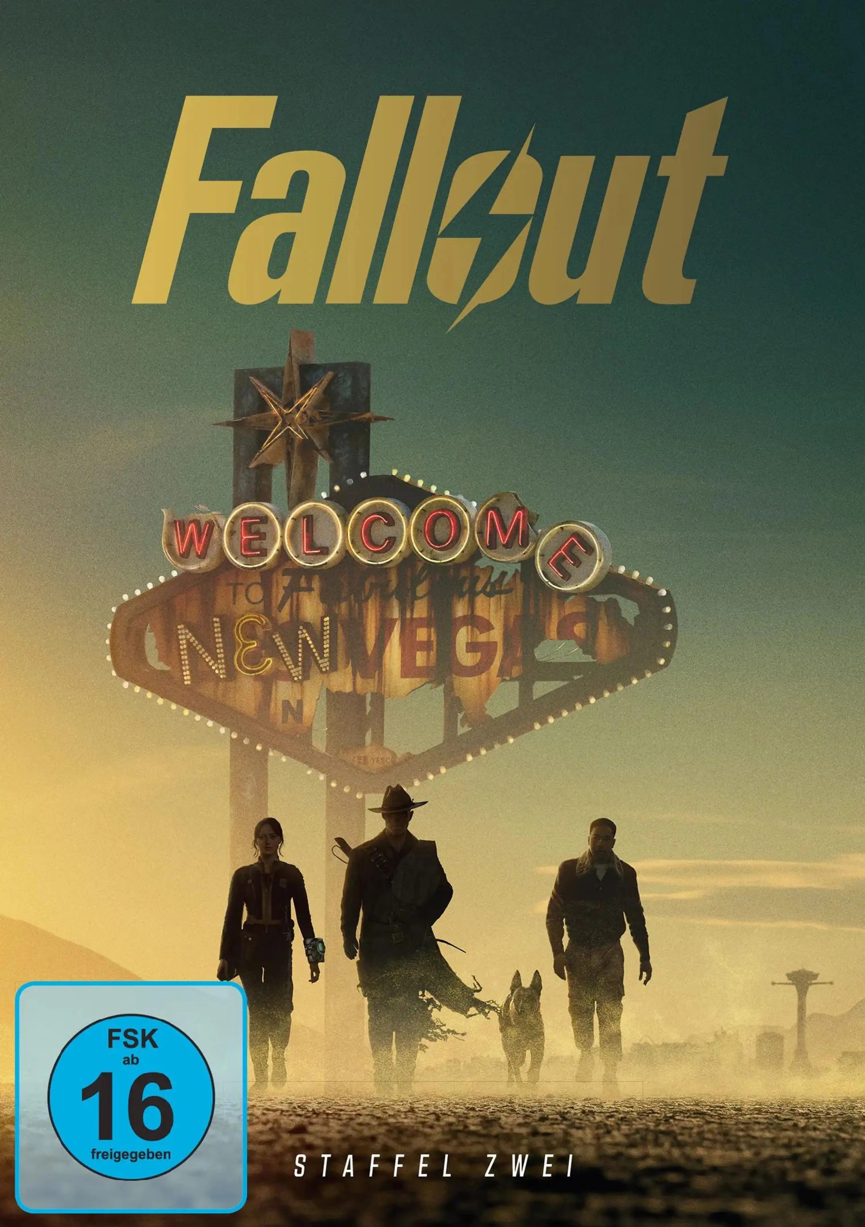Fallout Staffel 2 DVD Cover – Vorderseitenmotiv