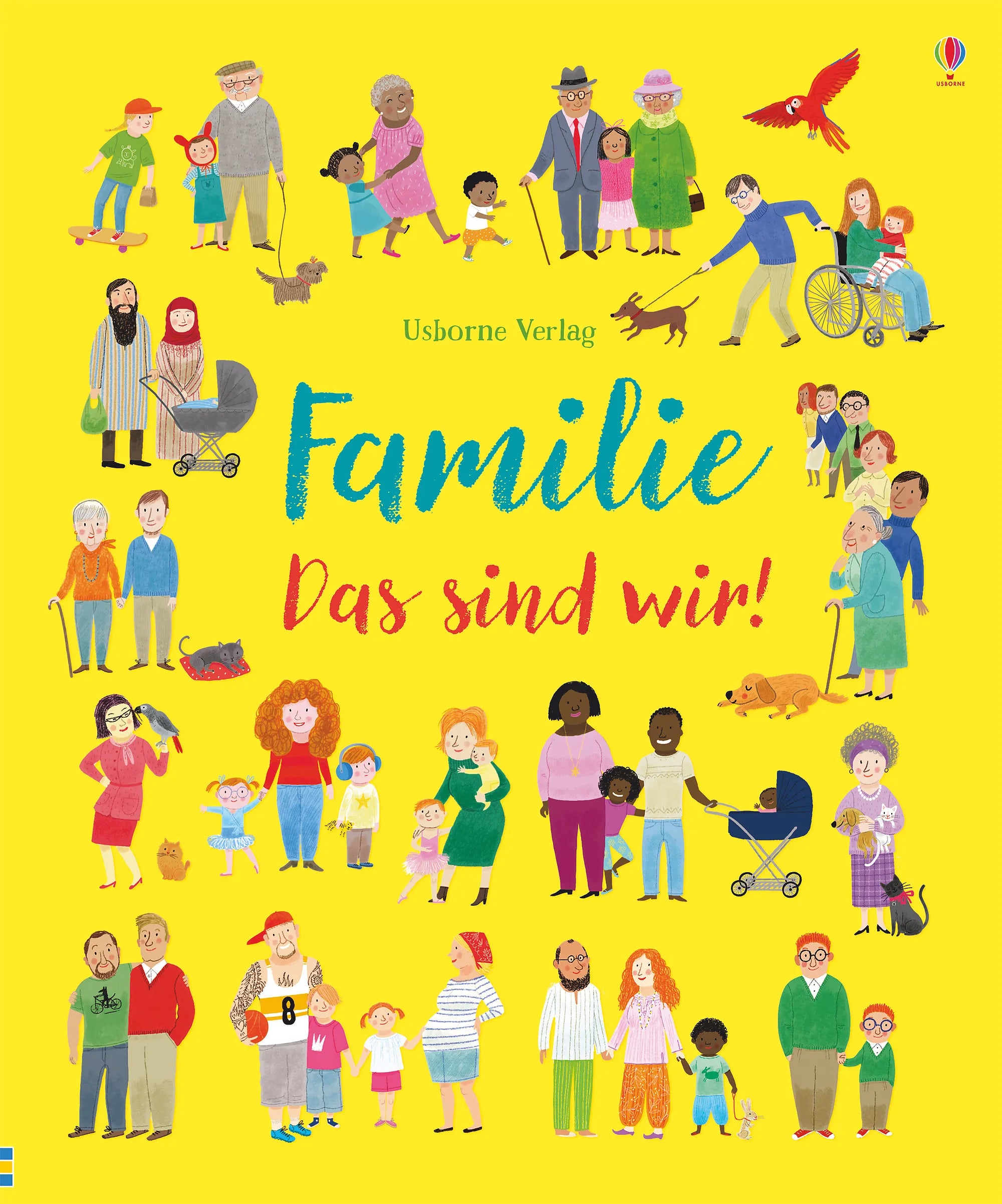 Buchcover von 'Familie - Das sind wir!' - Gebundene Ausgabe von Felicity Brooks