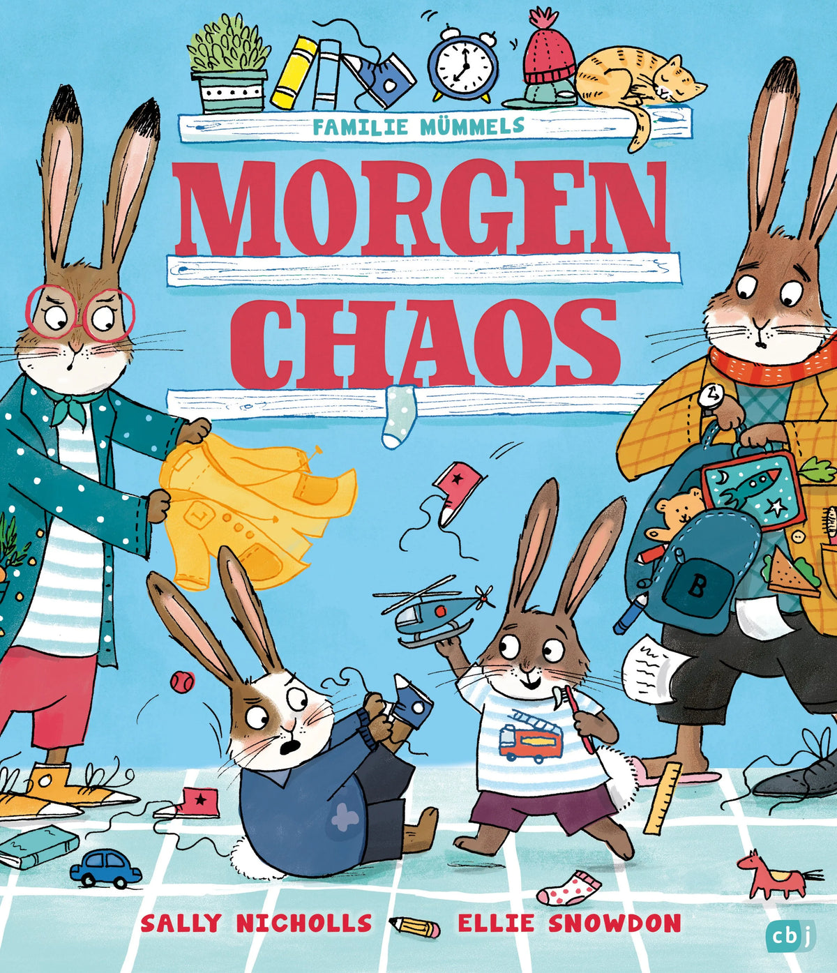 Cover: Familie Mümmels Morgenchaos (Hardcover) von Sally Nicholls