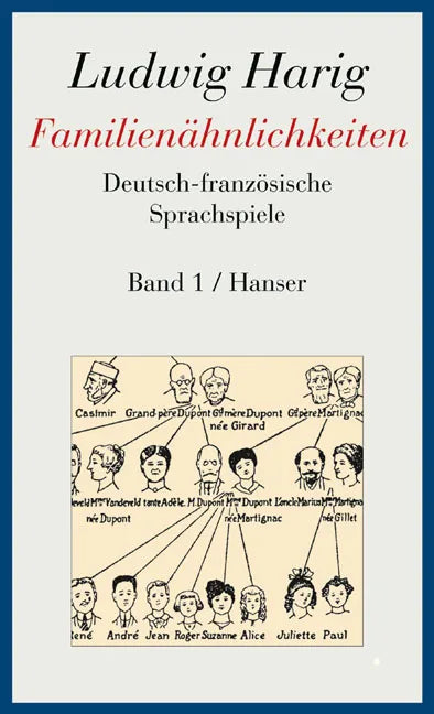 Buchcover von 'Familienähnlichkeiten' - Gebundene Ausgabe von Ludwig Harig