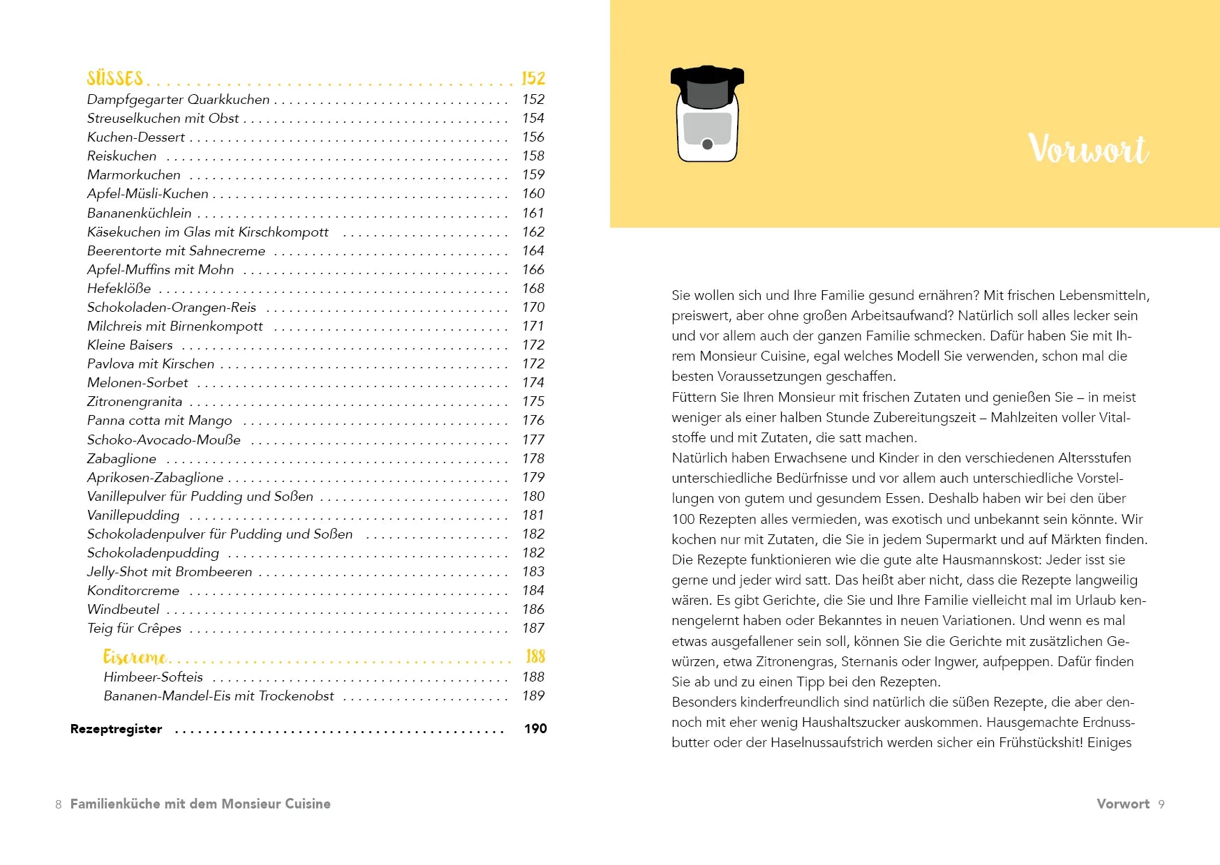 Innenansicht von 'Familienküche mit dem Monsieur Cuisine' - Taschenbuch