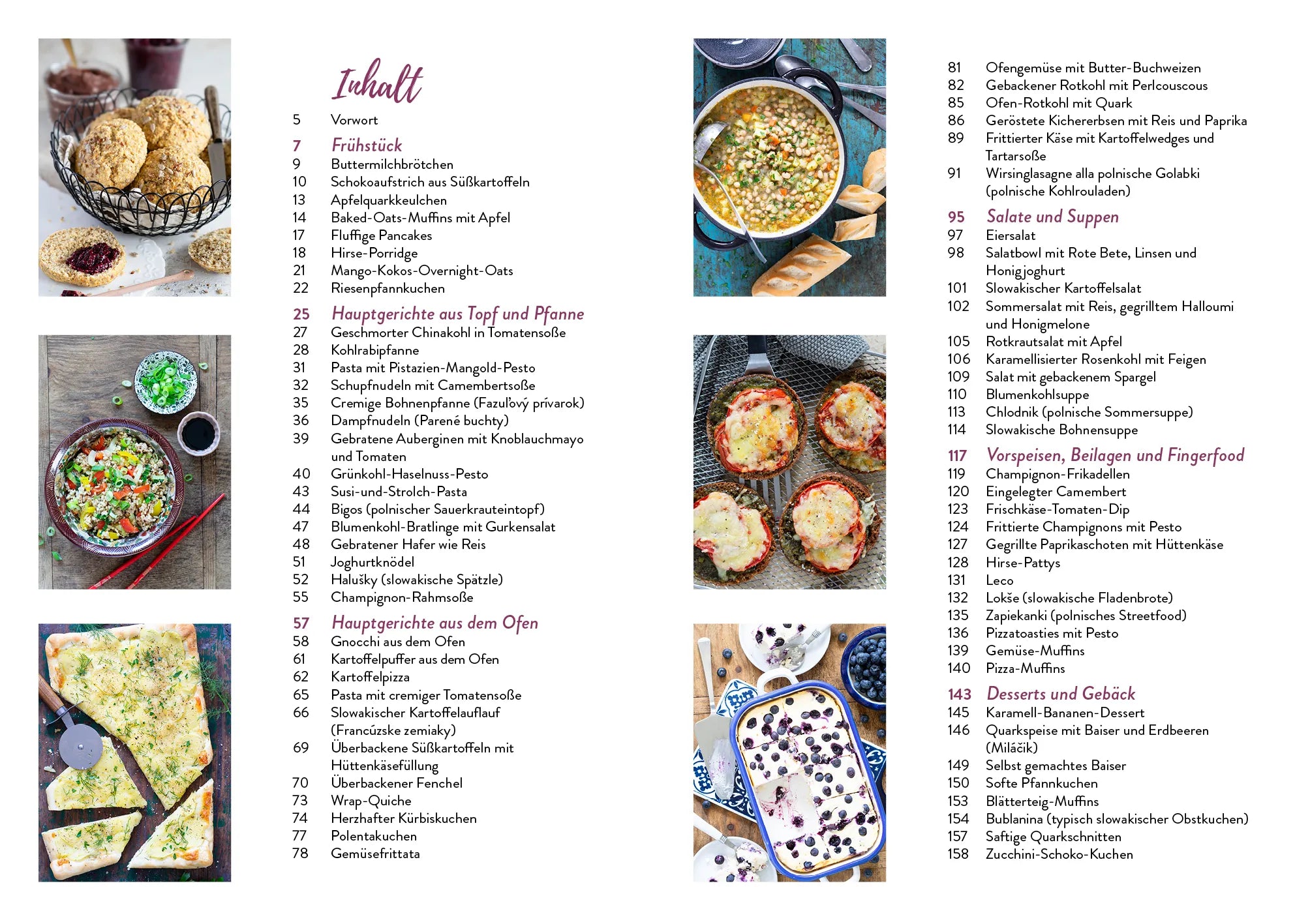 Innenansicht von 'Familienküche vegetarisch' - Taschenbuch