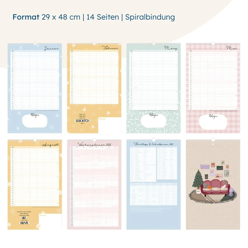 Familienplaner 2027 Hello Family! – Ansicht