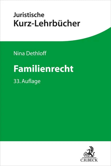 Buchcover von 'Familienrecht' - Taschenbuch von Nina Dethloff