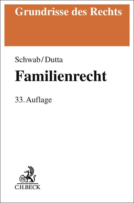 Buchcover von 'Familienrecht' - Taschenbuch von Dieter Schwab