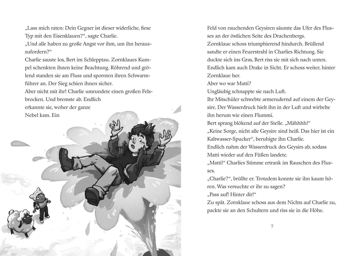 Detailansicht: Fantastic Friends 1: Tausche Mathe gegen Drache (Hardcover)