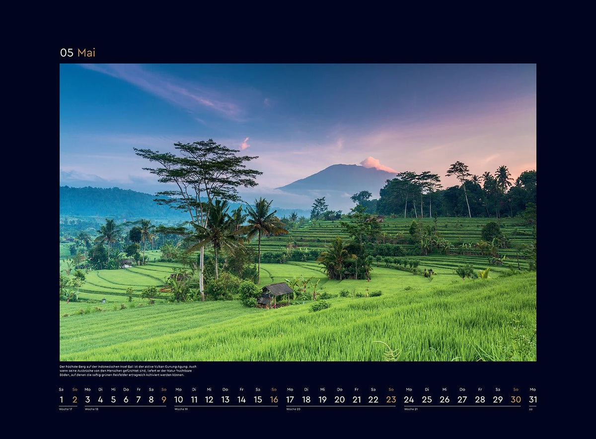 Farben der Erde - KUNTH Wandkalender 2027 – Ansicht