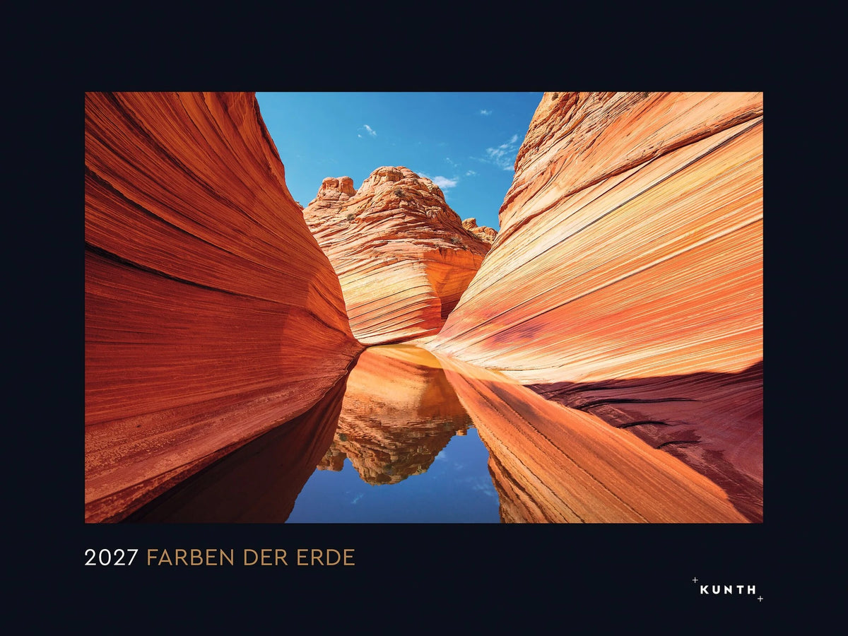 Wandkalender: Farben der Erde - KUNTH Wandkalender 2027