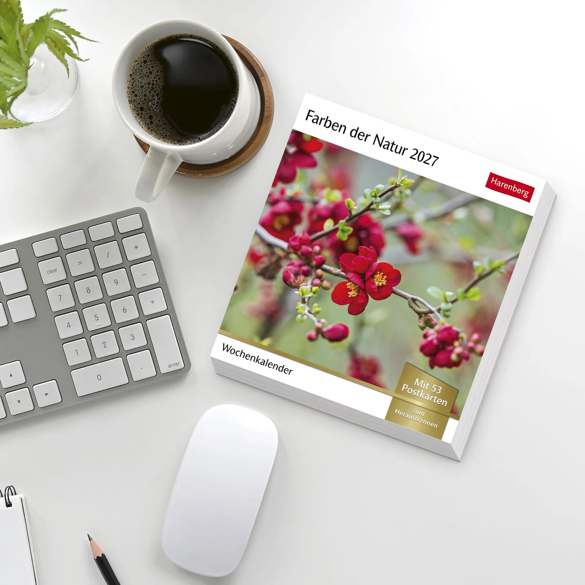 Farben der Natur Postkartenkalender 2027 - Wochenkalender mit 53 Postkarten – Ansicht
