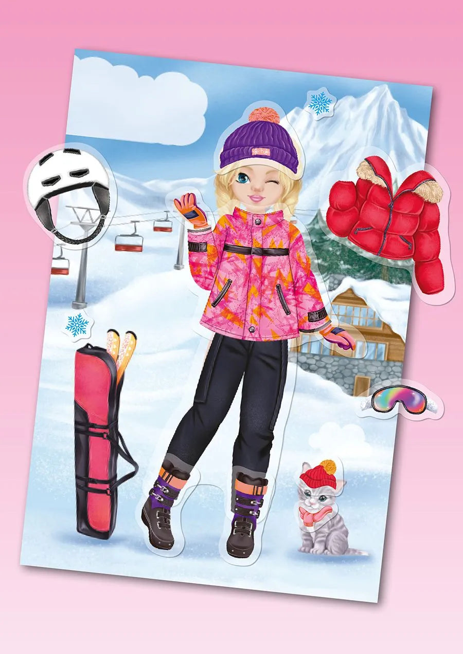Detailansicht: Fashion & Styles: Anziehpuppen mit Folienstickern. Party-Looks (Taschenbuch)