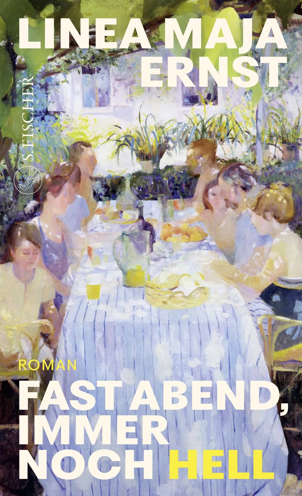 Buchcover von 'Fast Abend, immer noch hell' - Gebundene Ausgabe von Linea Maja Ernst