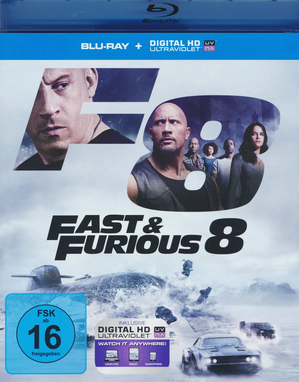Fast & Furious 8 - Blu-ray Disc