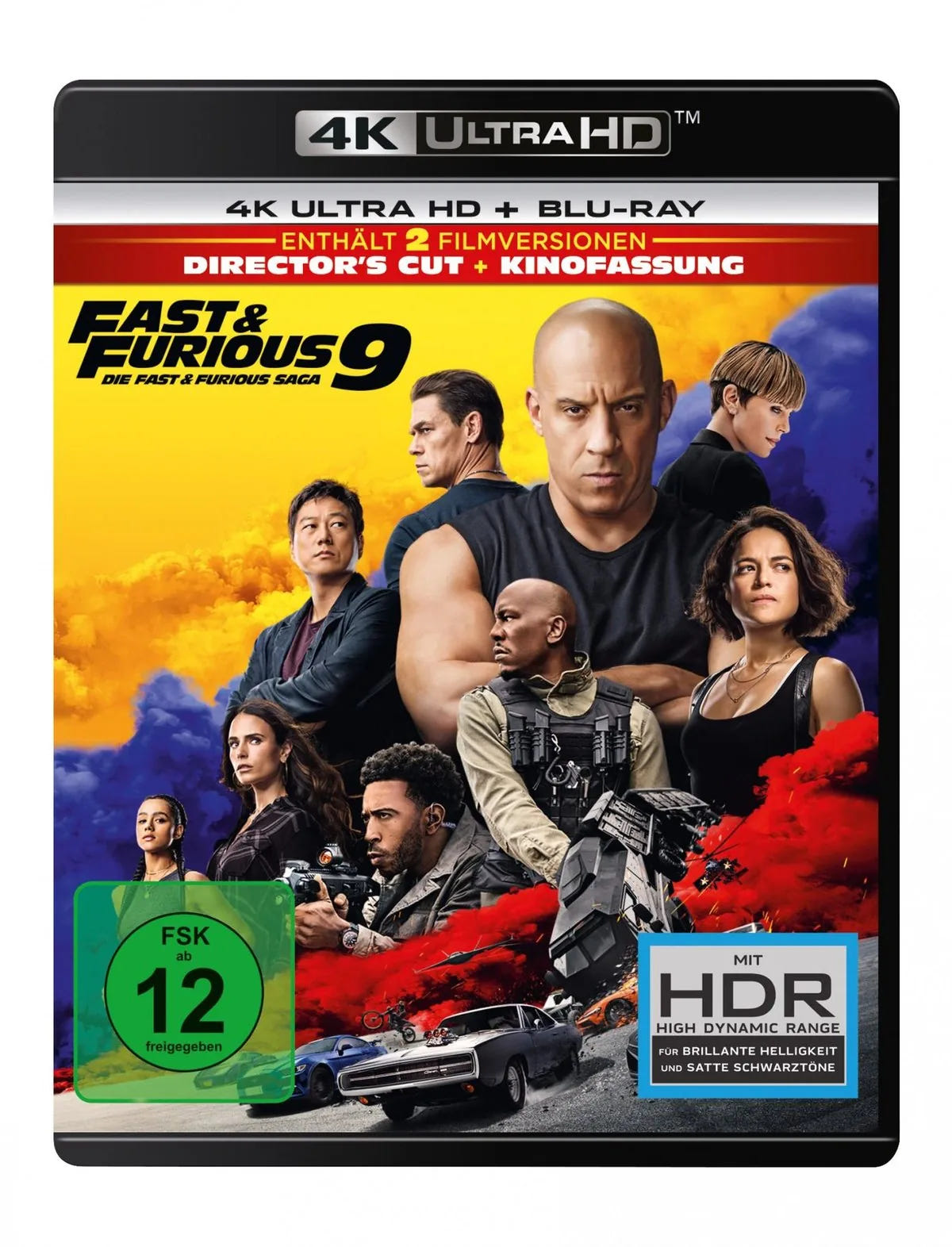 Fast & Furious 9 - Die Fast & Furious Saga - Blu-ray 4K Ultra HD